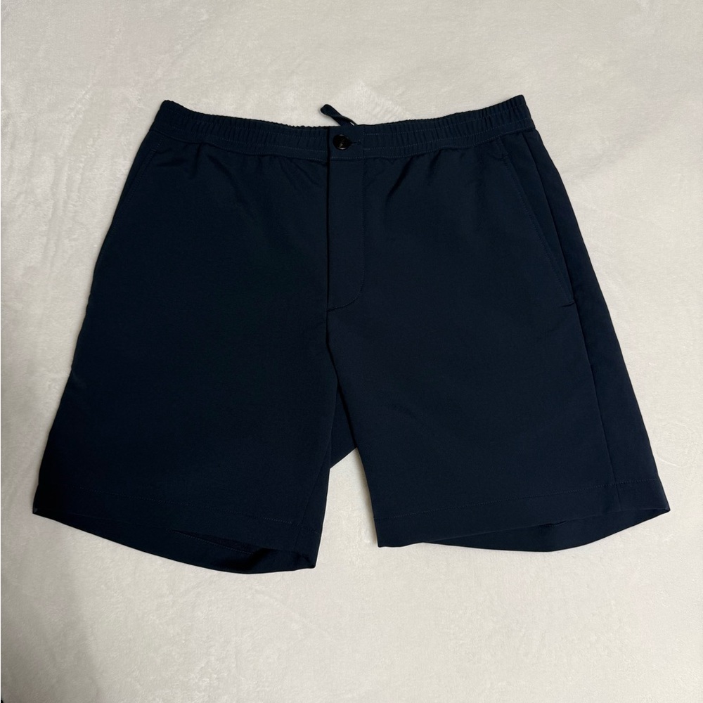 Theory Men's Navy Athletic Shorts